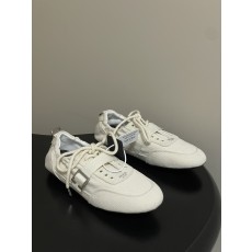 프라다(PRADA) 캔버스 로우탑 스니커즈 신발