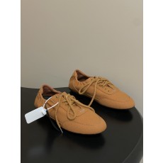 프라다(PRADA) 캔버스 레이스업 스니커즈 신발