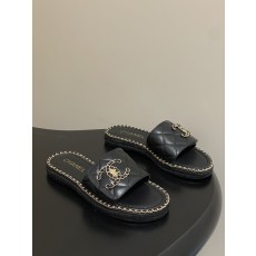 샤넬(CHANEL) 스트랩 벨크로 샌들 슬리퍼 신발