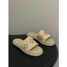 샤넬(CHANEL) 진주 크리스탈 체인 샌들 슬리퍼 신발