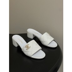 샤넬(CHANEL) 데님 힐 슬리퍼 신발