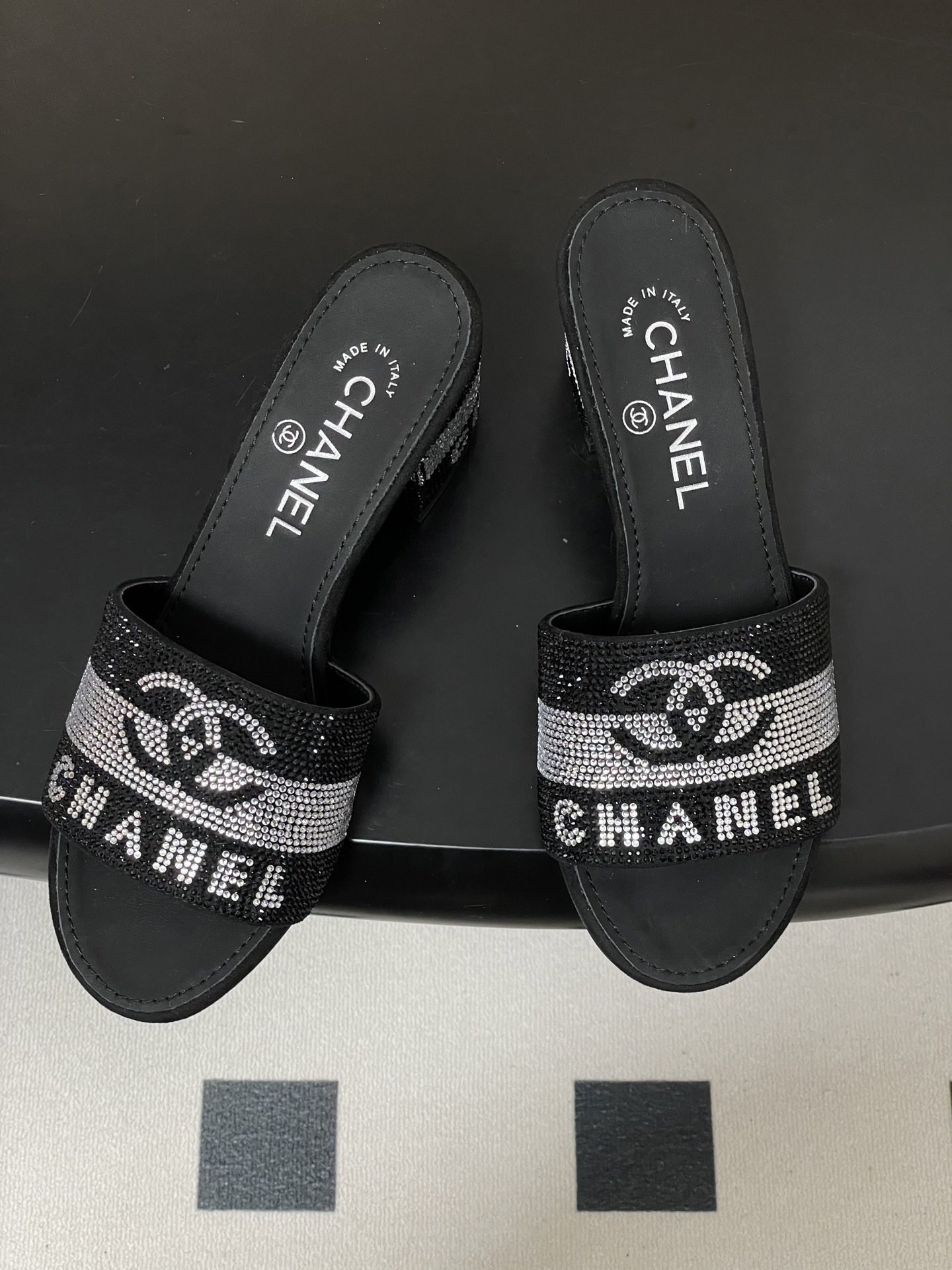 샤넬(Chanel)  더블C 쥬얼리 샌들 슬리퍼 신발 7cm