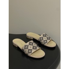 샤넬(Chanel) 더블C 수공예 쥬얼리 샌들 슬리퍼 신발 플랫