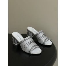 샤넬(Chanel) 더블C 수공예 쥬얼리 샌들 슬리퍼 신발 7cm