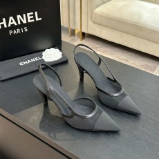 샤넬(Chanel) 26 신상 클래식 배색 스틸레토 힐 구두 신발