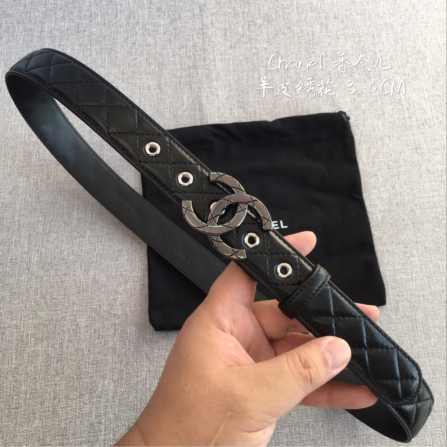 샤넬(CHANEL) 가죽 벨트 악세사리