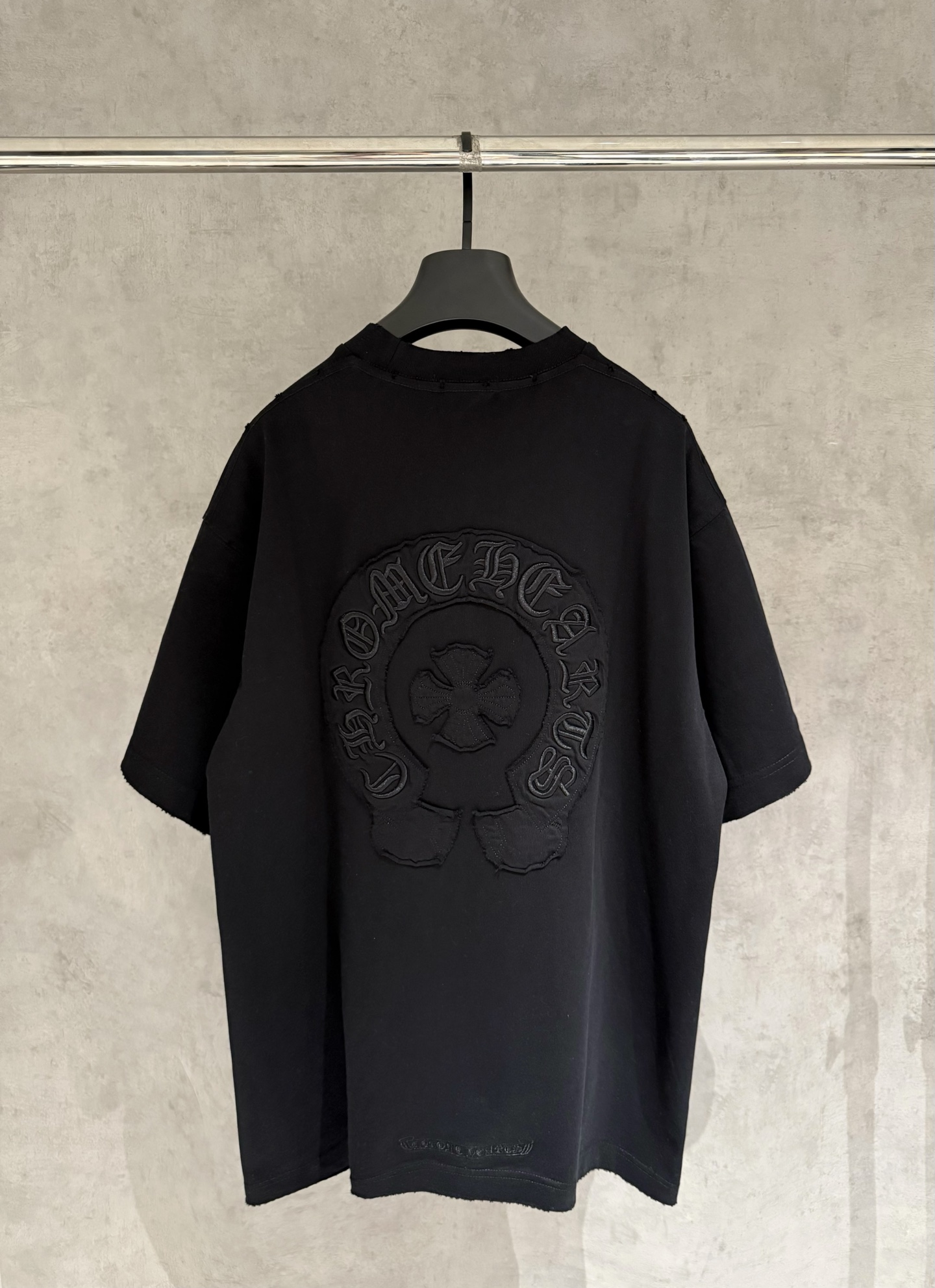 크롬하츠(CHROME HEARTS) 자수 반팔 티셔츠 의류