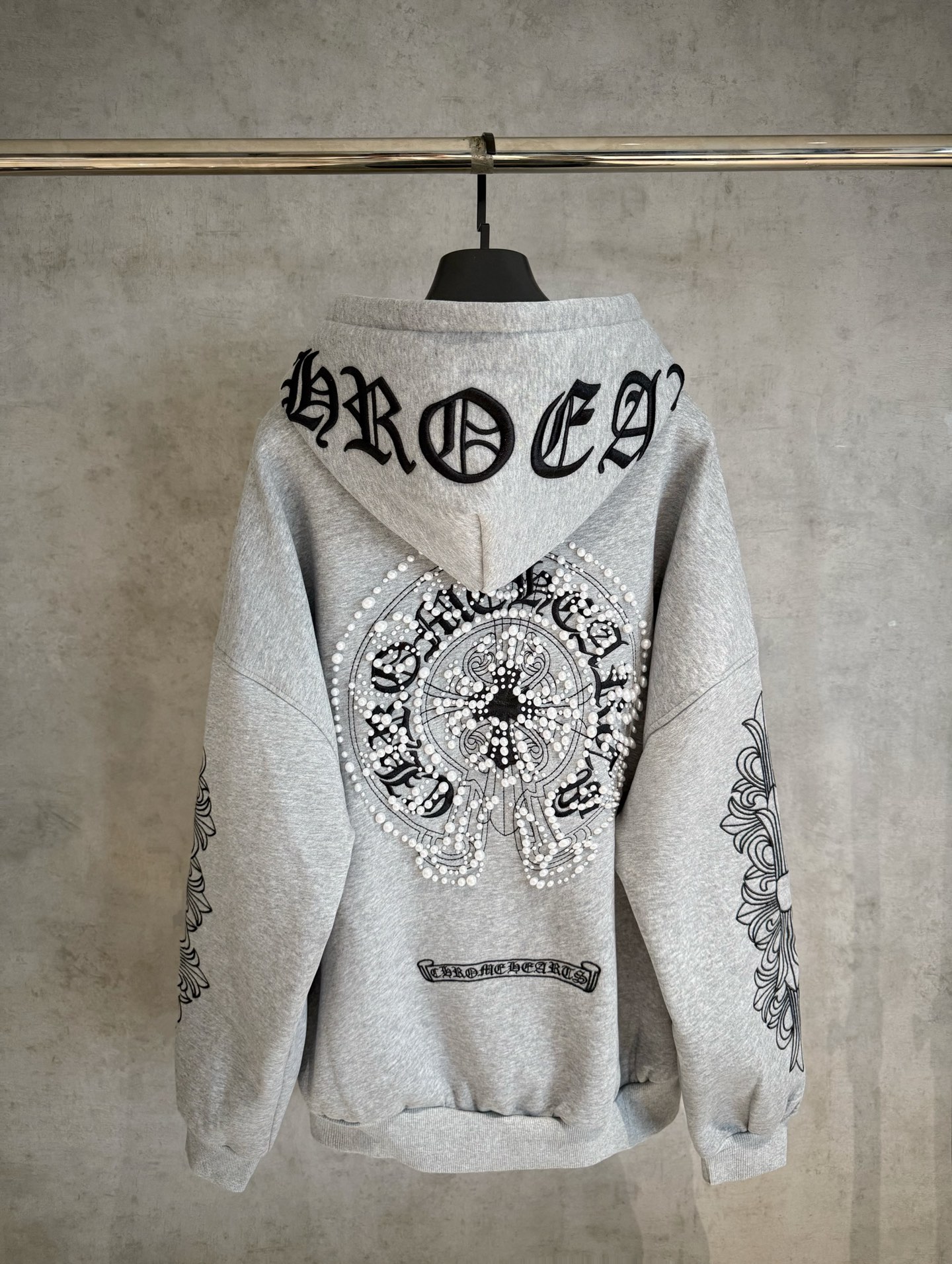 크롬하츠(CHROME HEARTS) 기모 집업 후드 재킷 의류