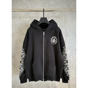 크롬하츠(CHROME HEARTS) 기모 집업 후드 재킷 의류