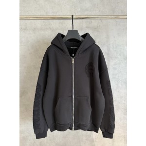 크롬하츠(CHROME HEARTS) 클래식 기모 집업 후드 재킷 의류