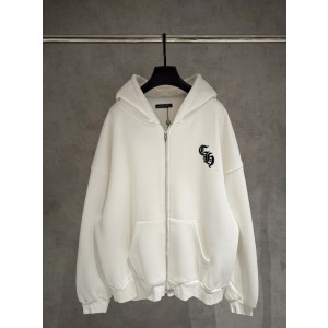 크롬하츠(CHROME HEARTS) 패치 기모 집업 후드 재킷 의류