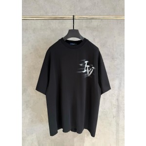 루이비통(LV) 핸드 드로잉 반팔 티셔츠 의류