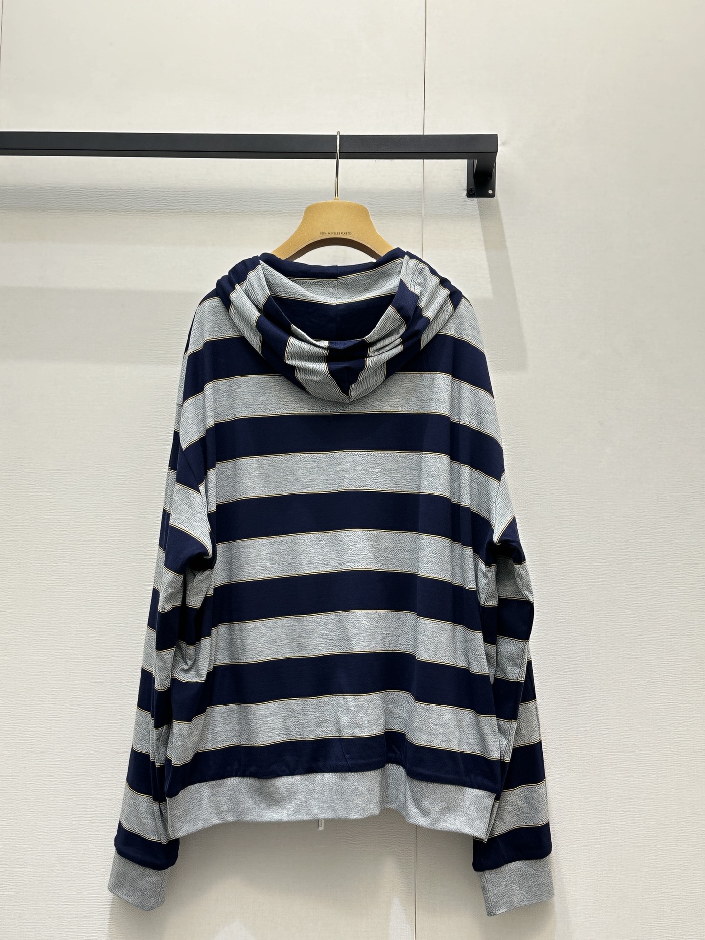 miumiu 미우미우 로고 스트라이프 후드 집업 자켓 재킷 의류