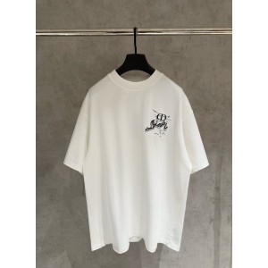 디올(DIOR) 패치 자수 반팔 티셔츠 의류