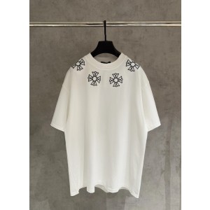 크롬하츠(CHROME HEARTS) 자수 반팔 티셔츠 의류