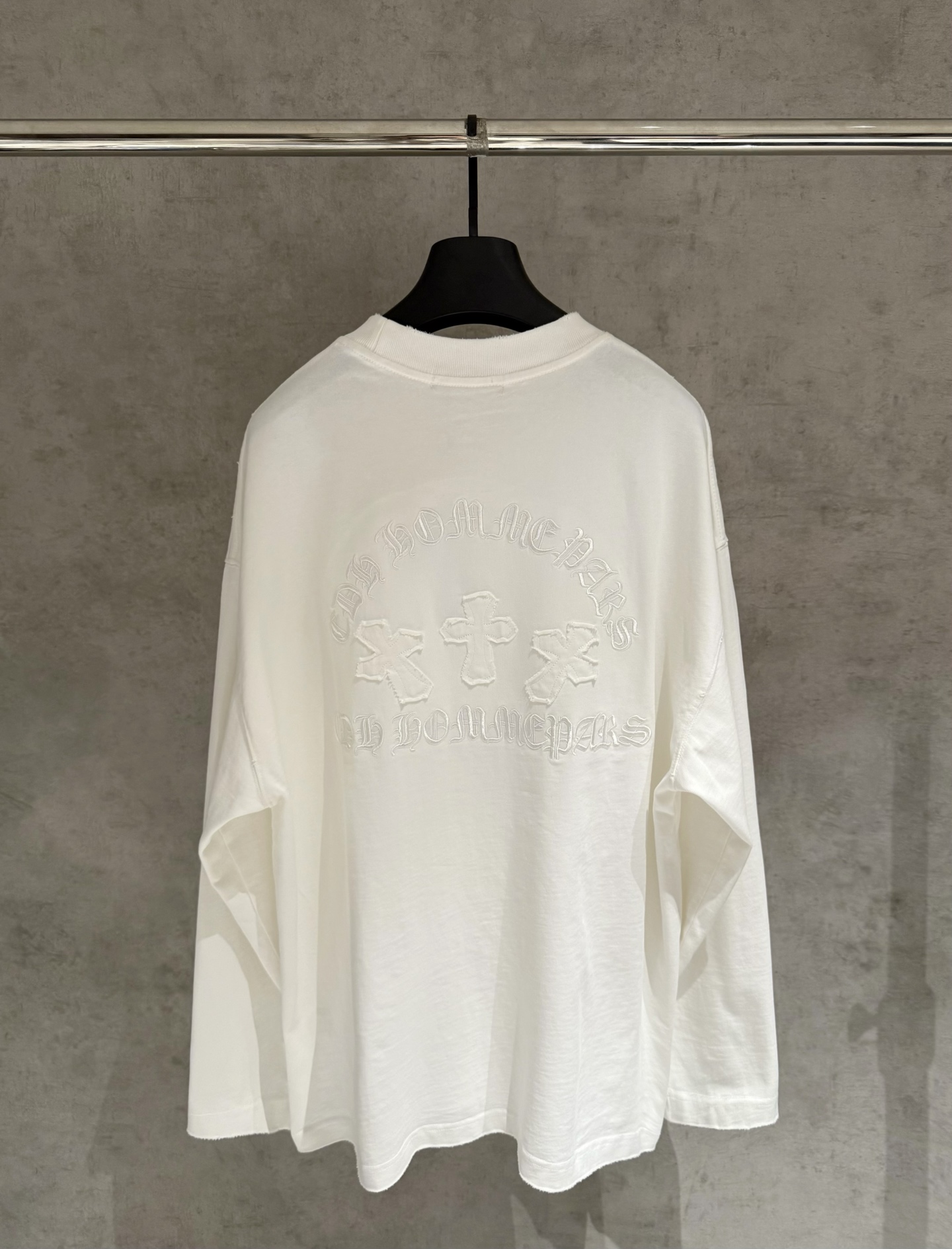 크롬하츠(CHROME HEARTS) 자수 긴팔 티셔츠 의류