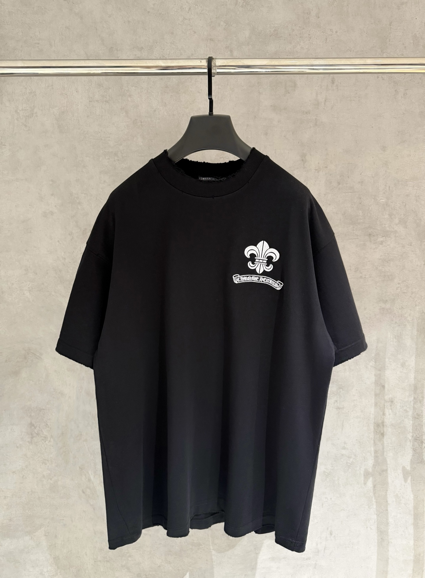 크롬하츠(CHROME HEARTS) 자수 반팔 티셔츠 의류