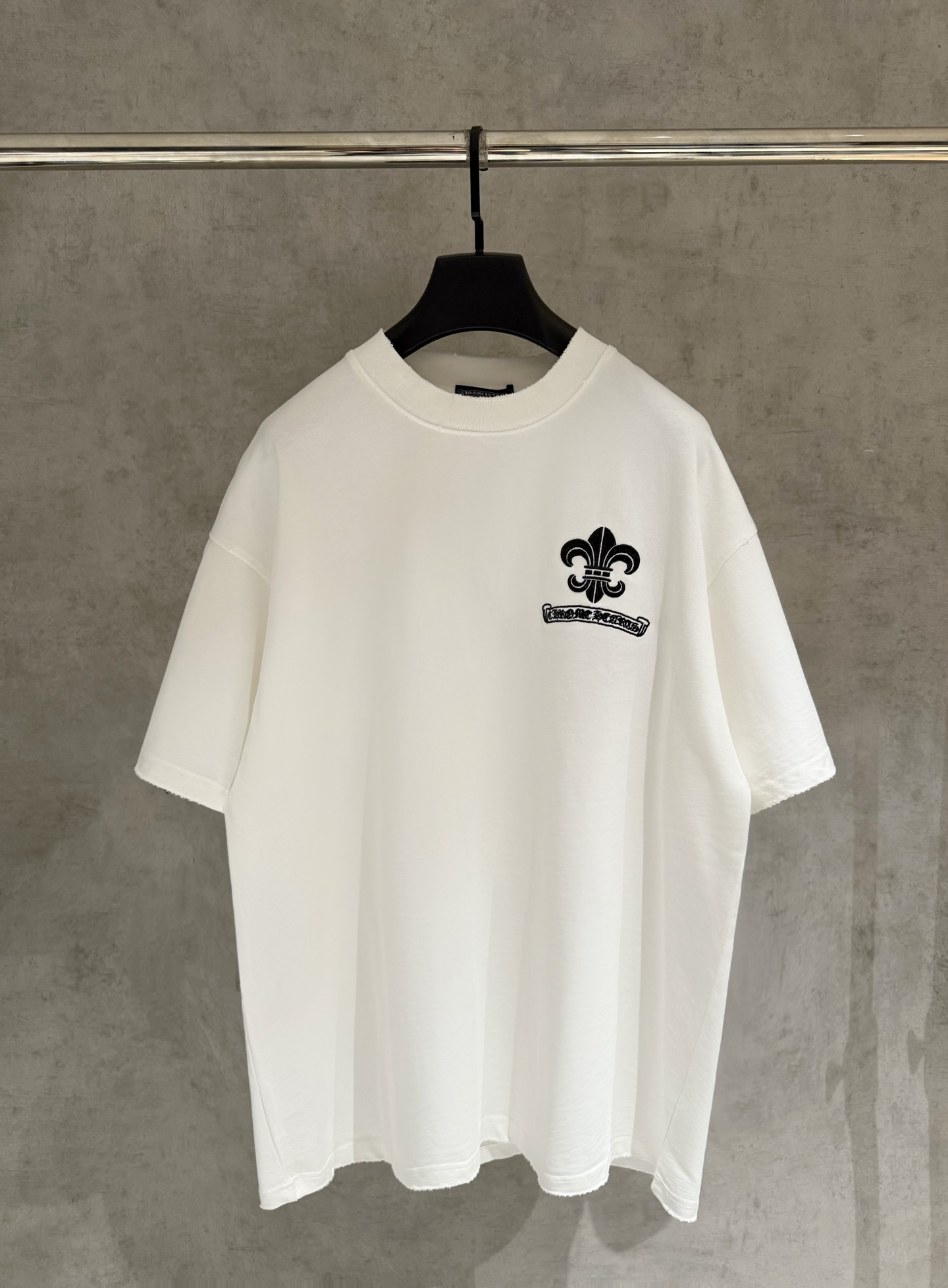 크롬하츠(CHROME HEARTS) 자수 반팔 티셔츠 의류