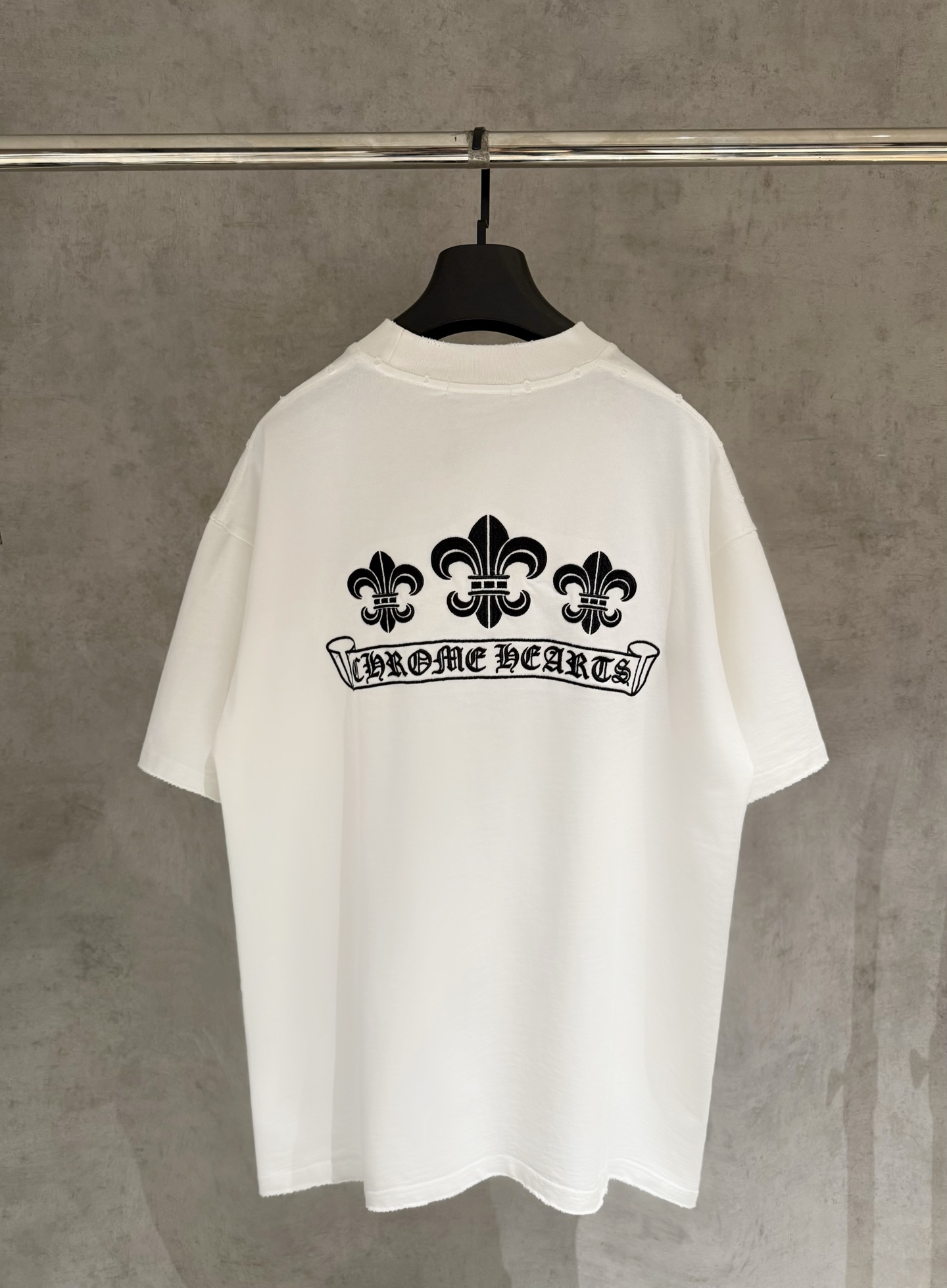 크롬하츠(CHROME HEARTS) 자수 반팔 티셔츠 의류