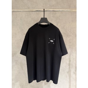 발렌시아가(BALENCIAGA) 자수 반팔 티셔츠 의류