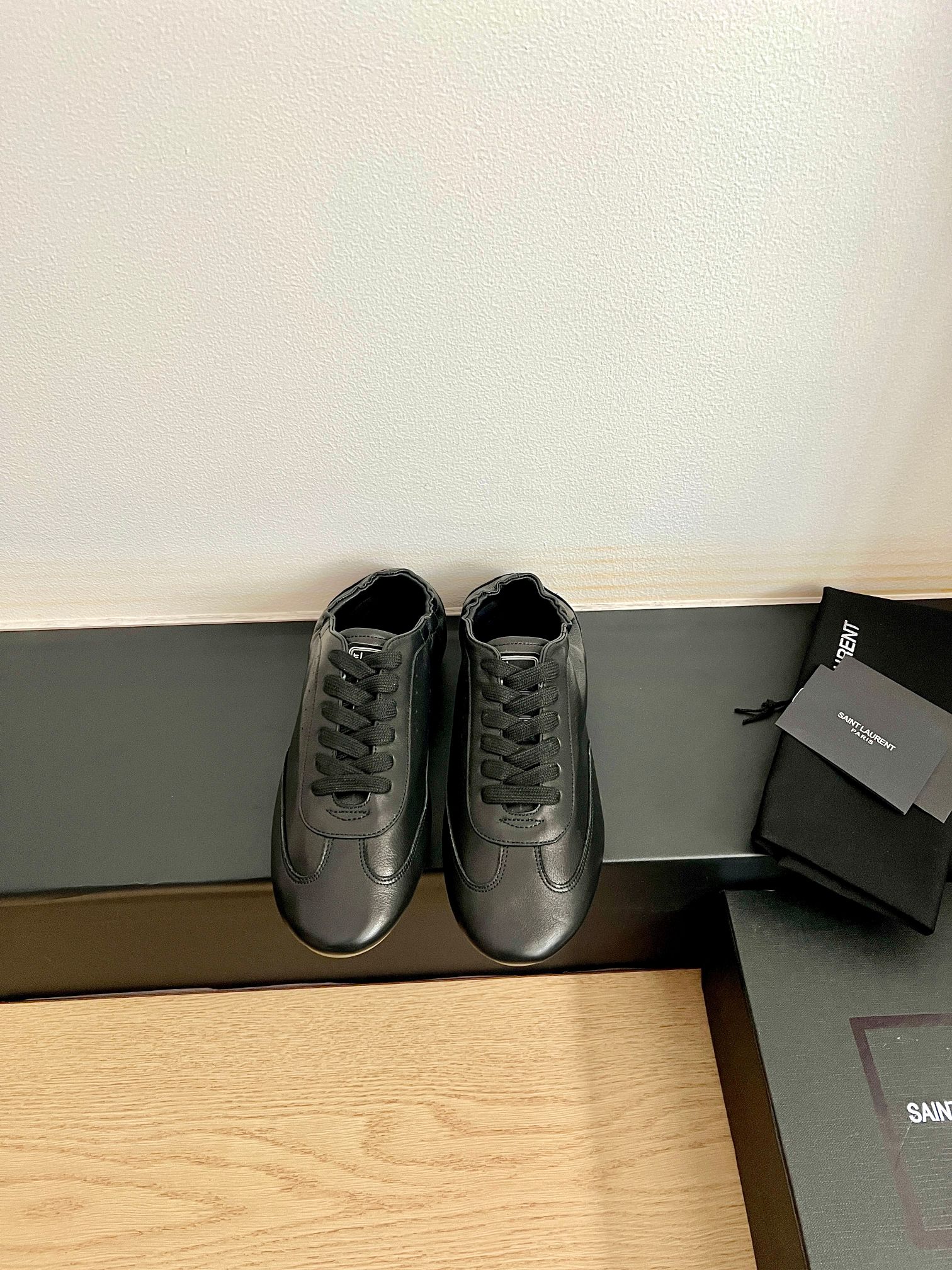 생로랑(SAINT LAURENT) 루이스 독일군 스니커즈 신발