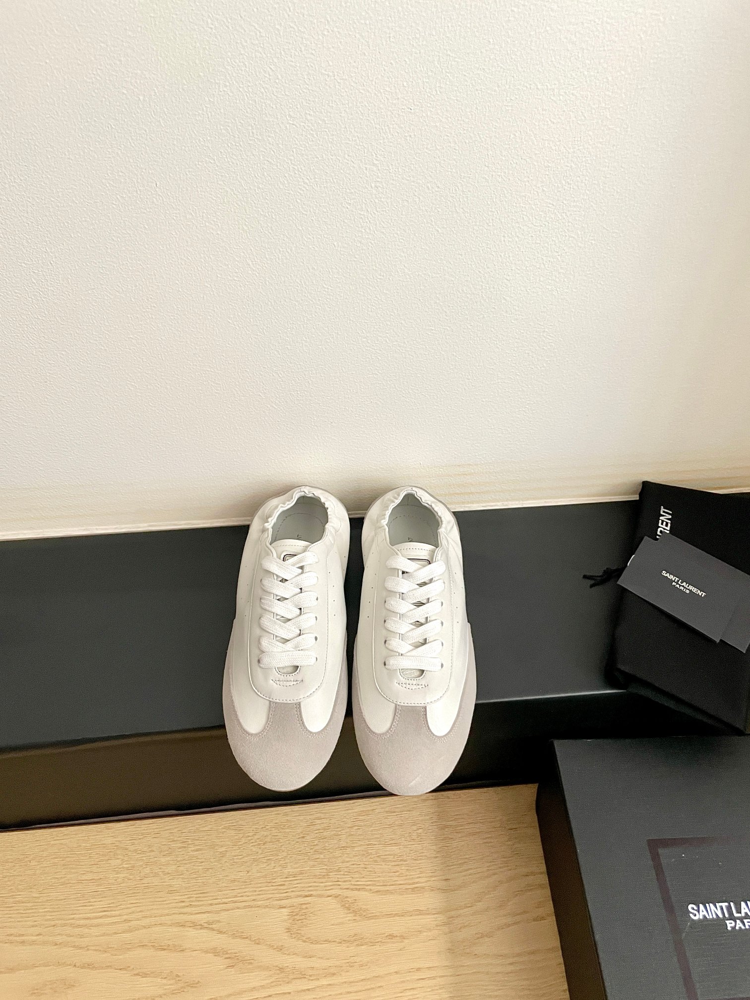 생로랑(SAINT LAURENT) 루이스 독일군 스니커즈 신발