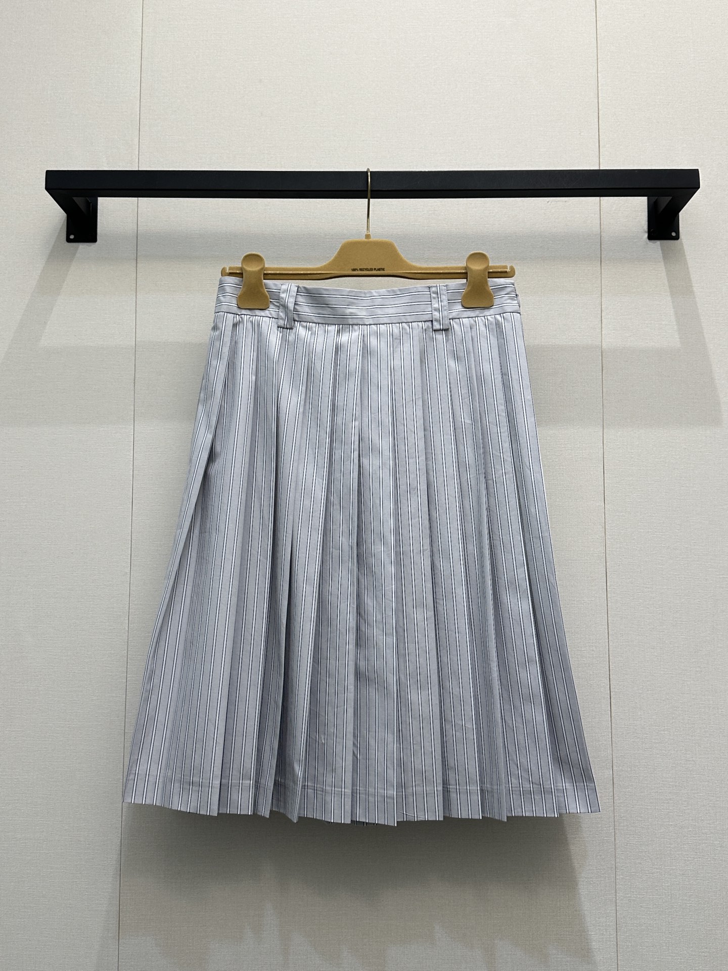 miumiu 미우미우 블루그레이 스트라이프 스커트 치마 의류