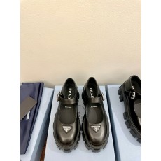프라다(PRADA) 모놀리스 메리제인 플랫폼 슈즈 신발