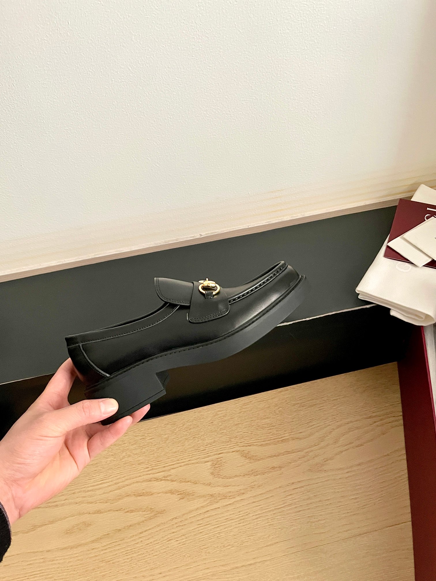 구찌(GUCCI) 홀스빗 플랫폼 로퍼 신발