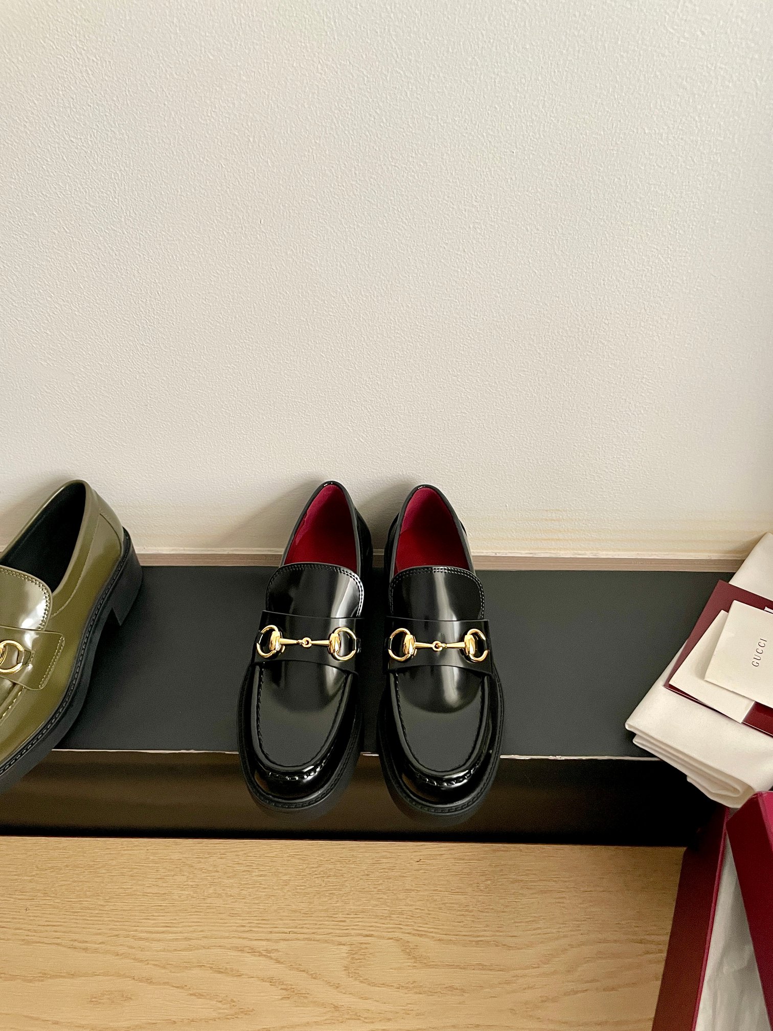 구찌(GUCCI) 홀스빗 플랫폼 로퍼 신발