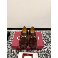GUCCI 구찌 GG 로고 홀스빗 플랫폼 로퍼 구두 신발