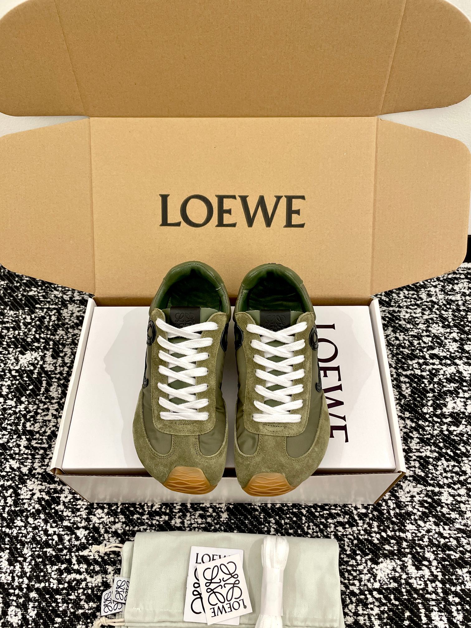 Loewe Ballet Runner 2.0 로에베 발레 러너 2.0 프리미엄 커플 스니커즈 신발