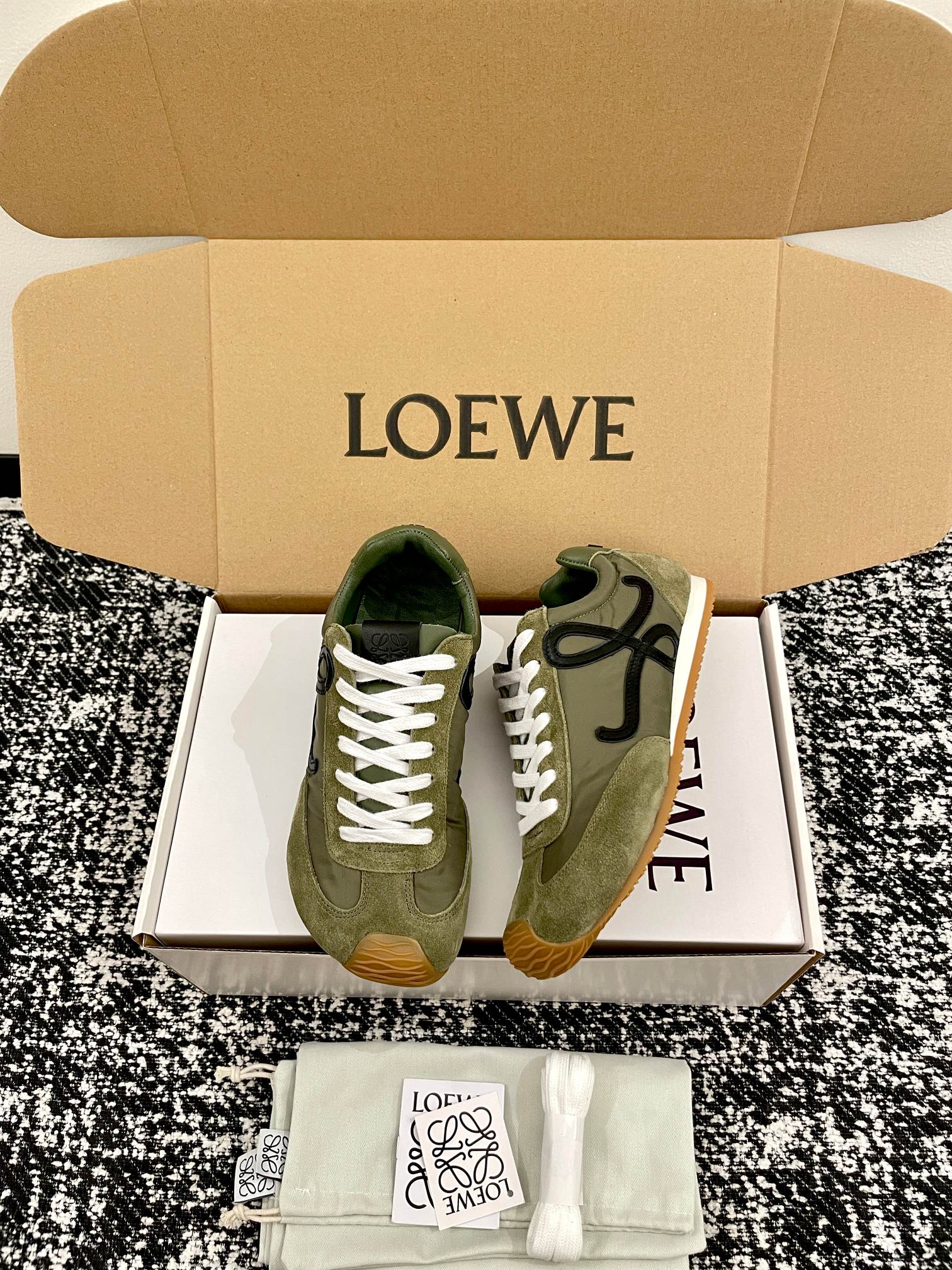 Loewe Ballet Runner 2.0 로에베 발레 러너 2.0 프리미엄 커플 스니커즈 신발