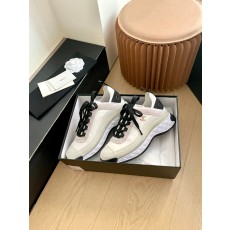 샤넬(Chanel) 클래식 믹스드 파이버 스니커즈 신발