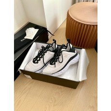 샤넬(Chanel) 클래식 믹스드 파이버 스니커즈 신발