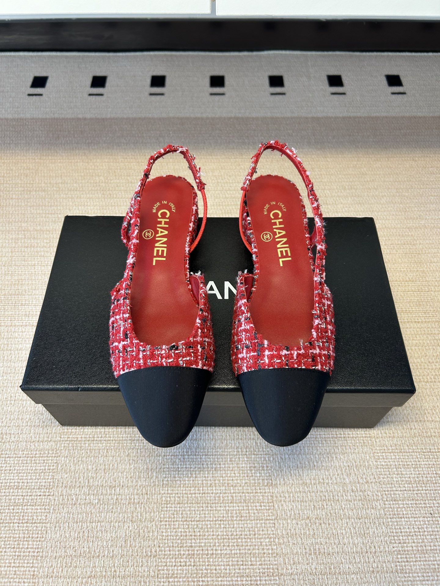 샤넬(CHANEL) 슬링백 샌들 신발