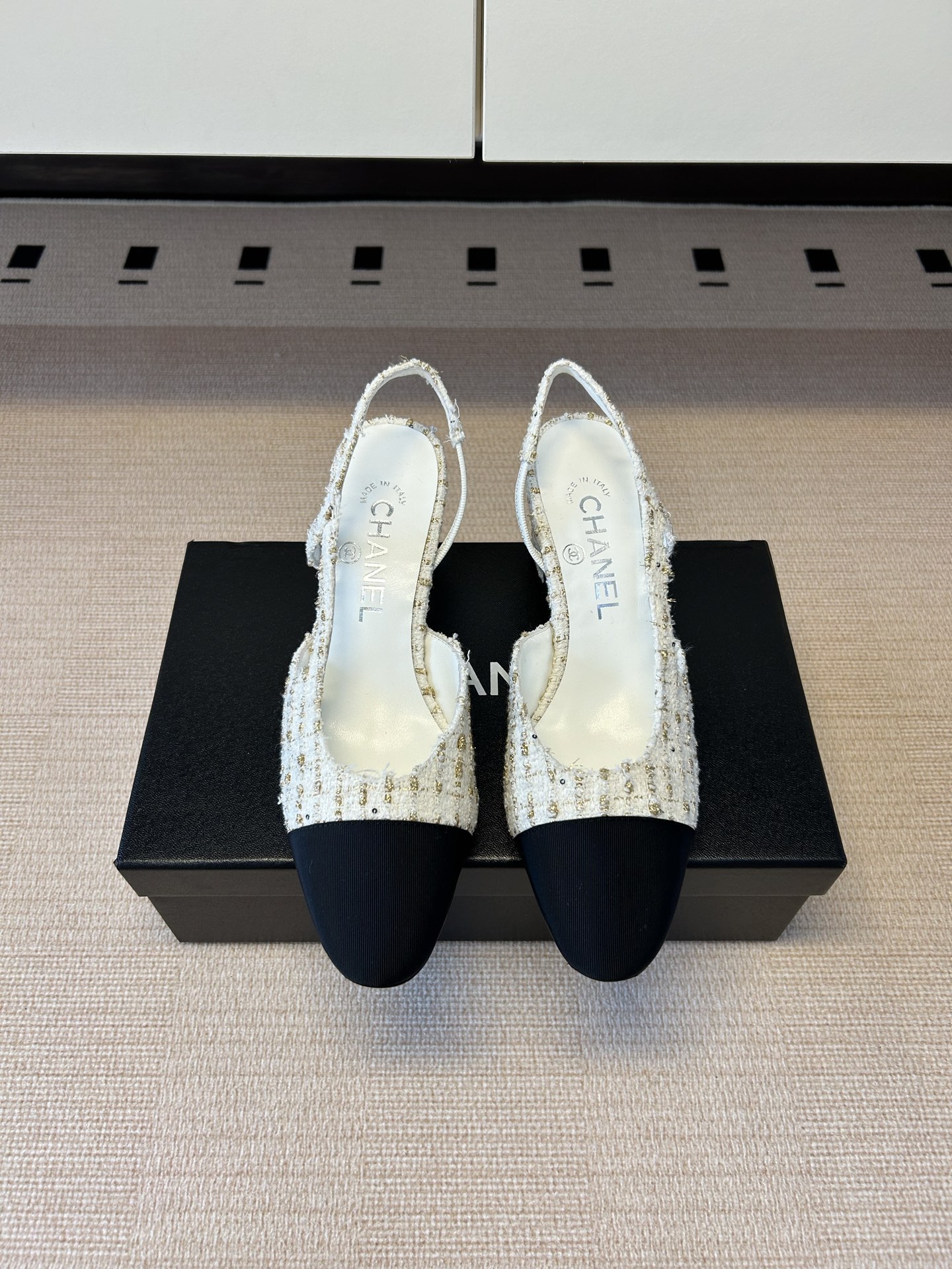 샤넬(CHANEL) 슬링백 샌들 신발