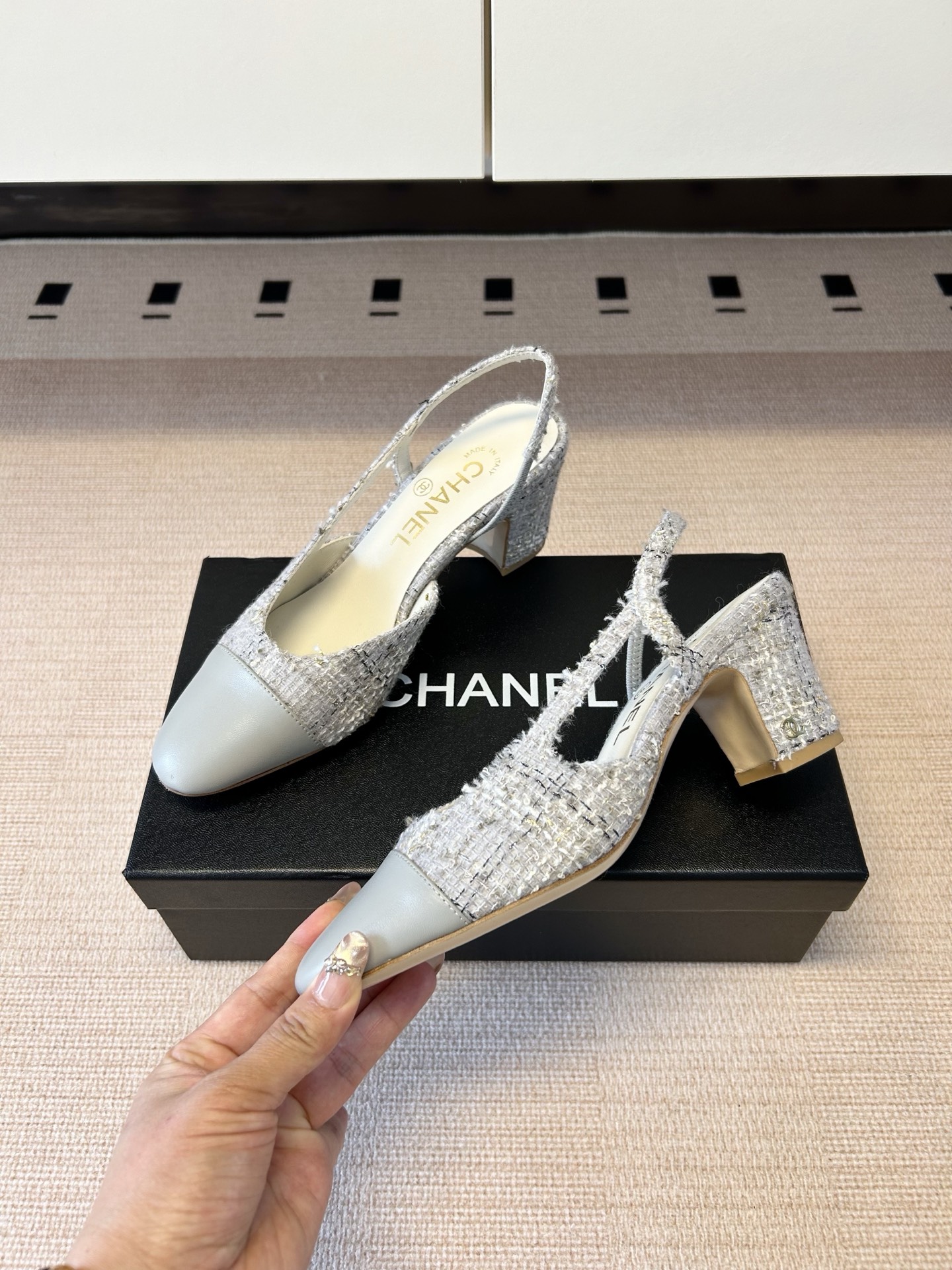 샤넬(CHANEL) 슬링백 샌들 신발