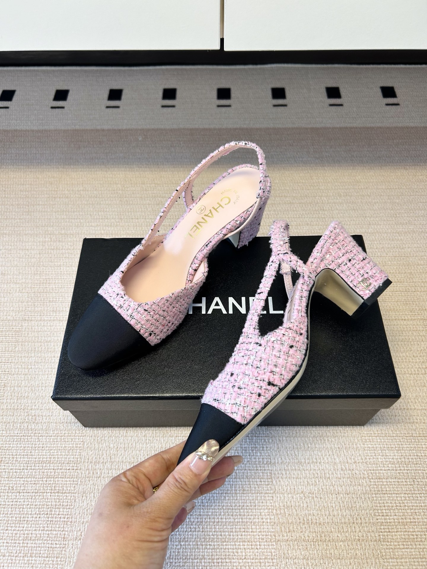 샤넬(CHANEL) 슬링백 샌들 신발