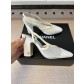 Chanel 샤넬 신상 슬링백 & 발레리나 시리즈 샌들 힐 구두 신발 9cm