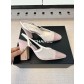 Chanel 샤넬 신상 슬링백 & 발레리나 시리즈 샌들 힐 구두 신발 9cm