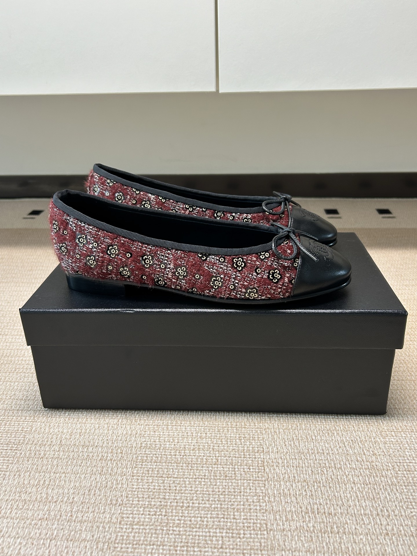 Chanel 샤넬 클래식 발레리나 플랫 슈즈 신발