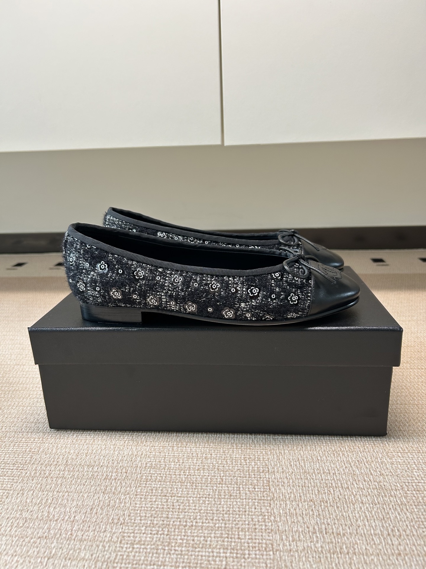 Chanel 샤넬 클래식 발레리나 플랫 슈즈 신발