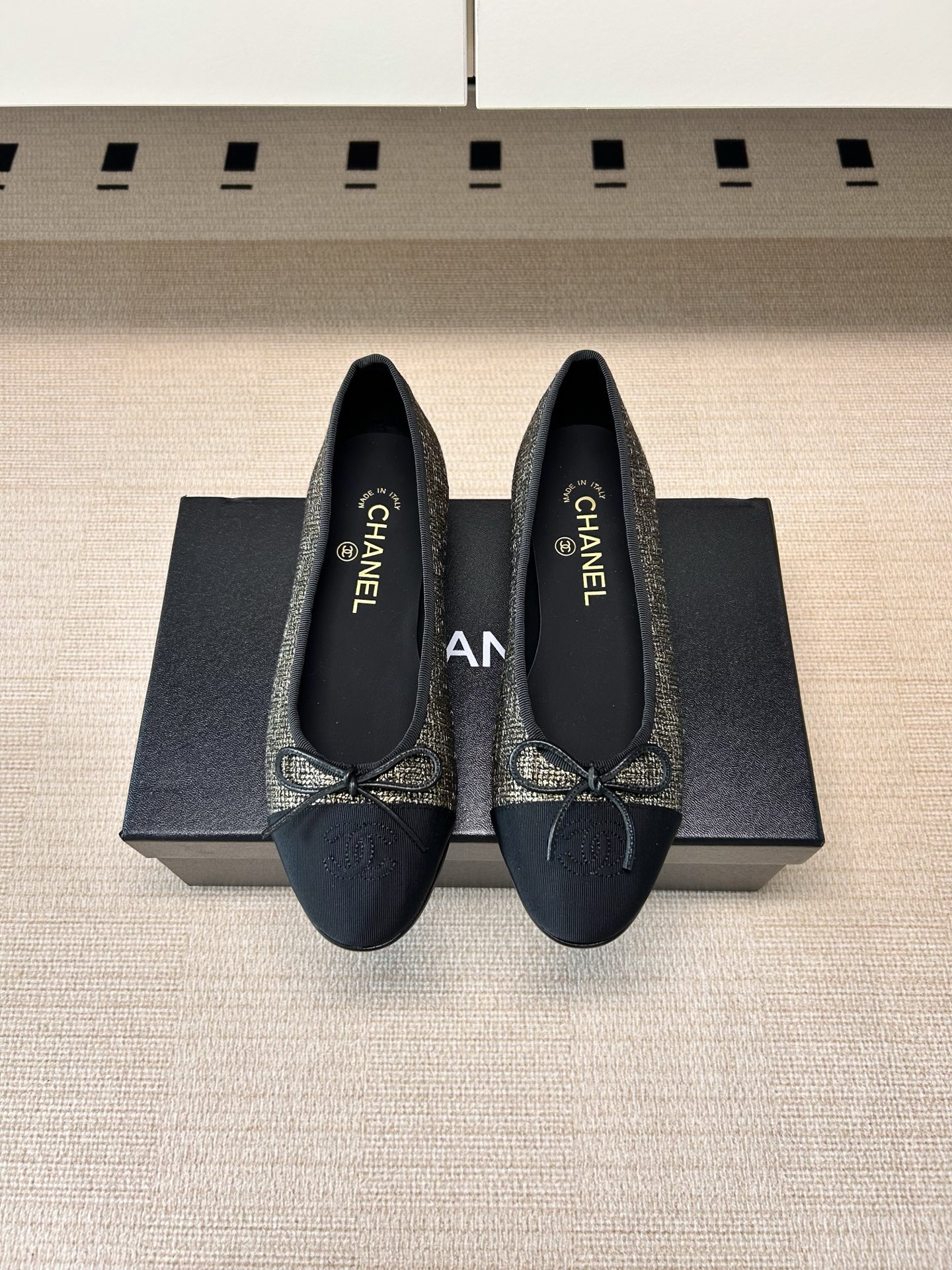 Chanel 샤넬 클래식 발레리나 플랫 슈즈 신발