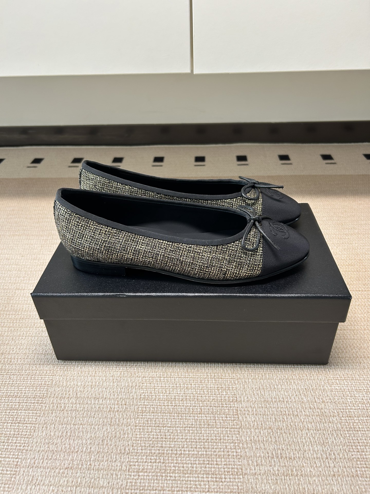 Chanel 샤넬 클래식 발레리나 플랫 슈즈 신발