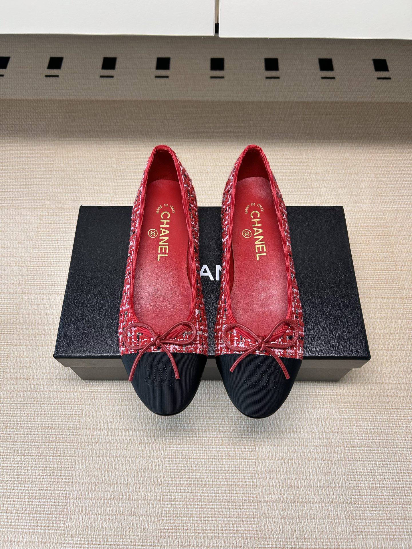 Chanel 샤넬 클래식 발레리나 플랫 슈즈 신발