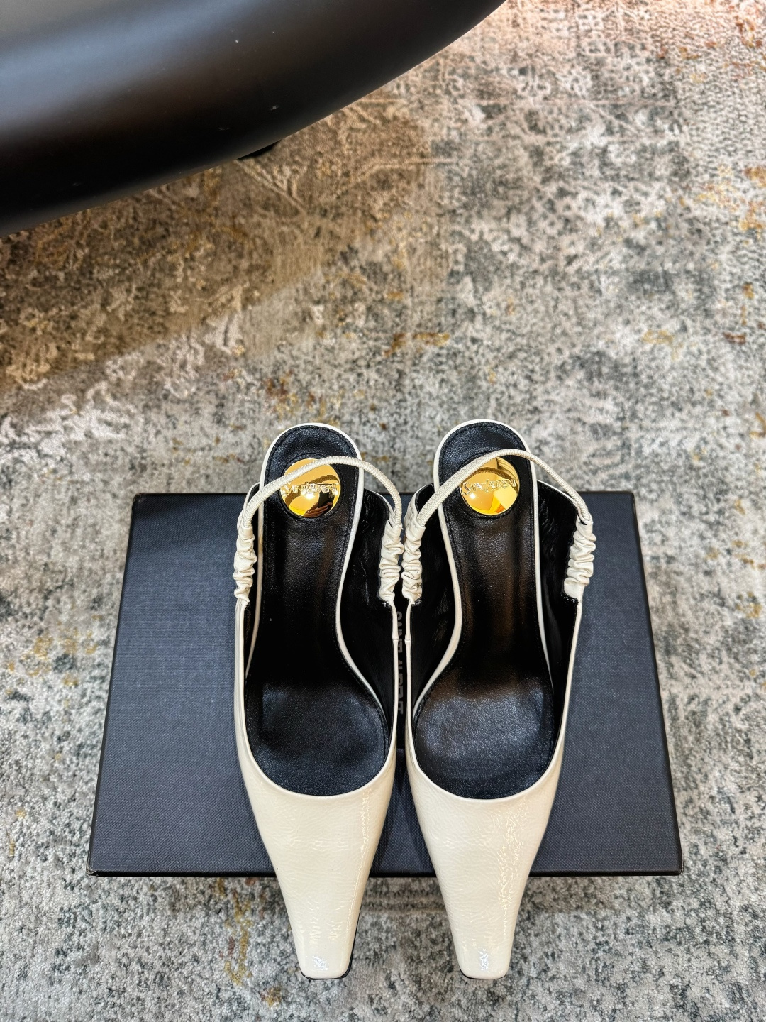 YSL 생로랑 26FW 하이엔드 실크 펌프스 힐 구두 샌들 신발