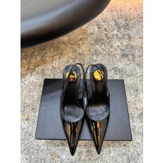 YSL 생로랑 엣지 펌프스 힐 구두 신발 9.5cm