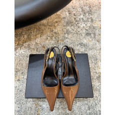 YSL 생로랑 페이턴트 미들 펌프스 힐 구두 신발 5.5cm