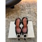 Amina Muaddi 아미나 무아디 힐 구두 신발 9.5cm